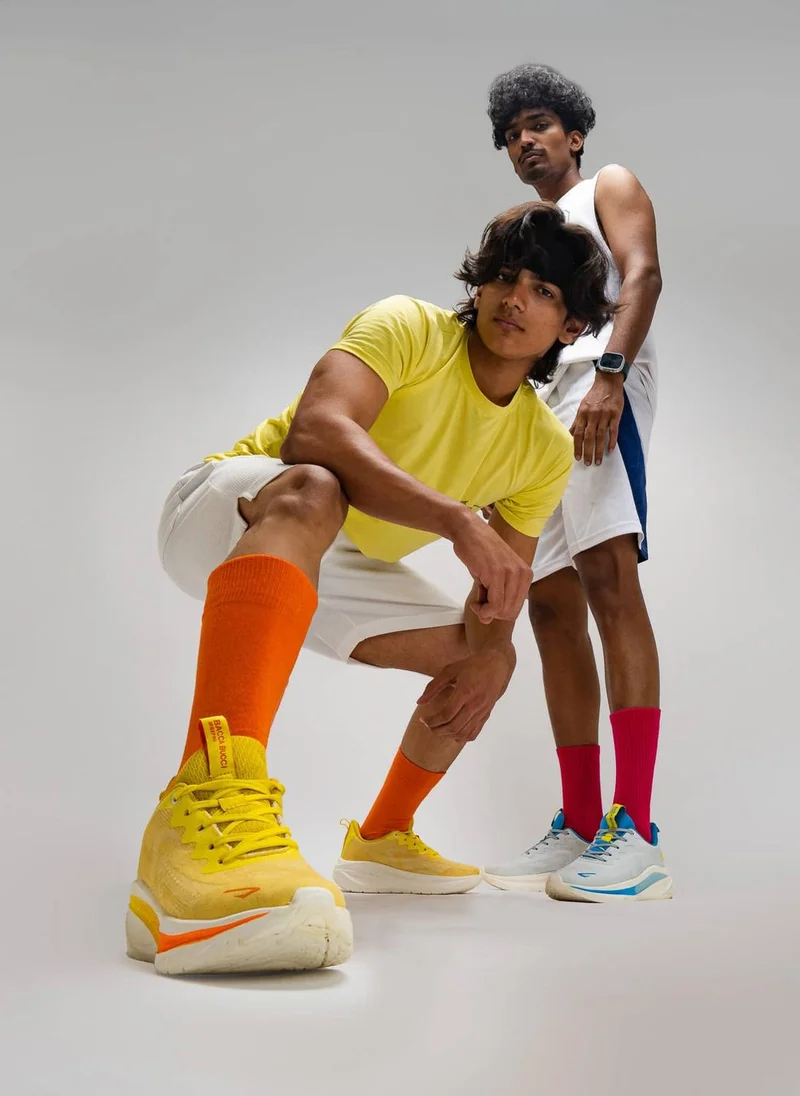 Bacca Bucci Yellow SPEED PRO Athleisure Running Shoes for Men | Best Price UAE